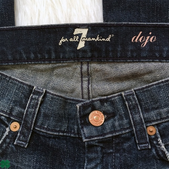 NWOT 7 For All Mankind Dojo Jeans Size 27 - Picture 2 of 9